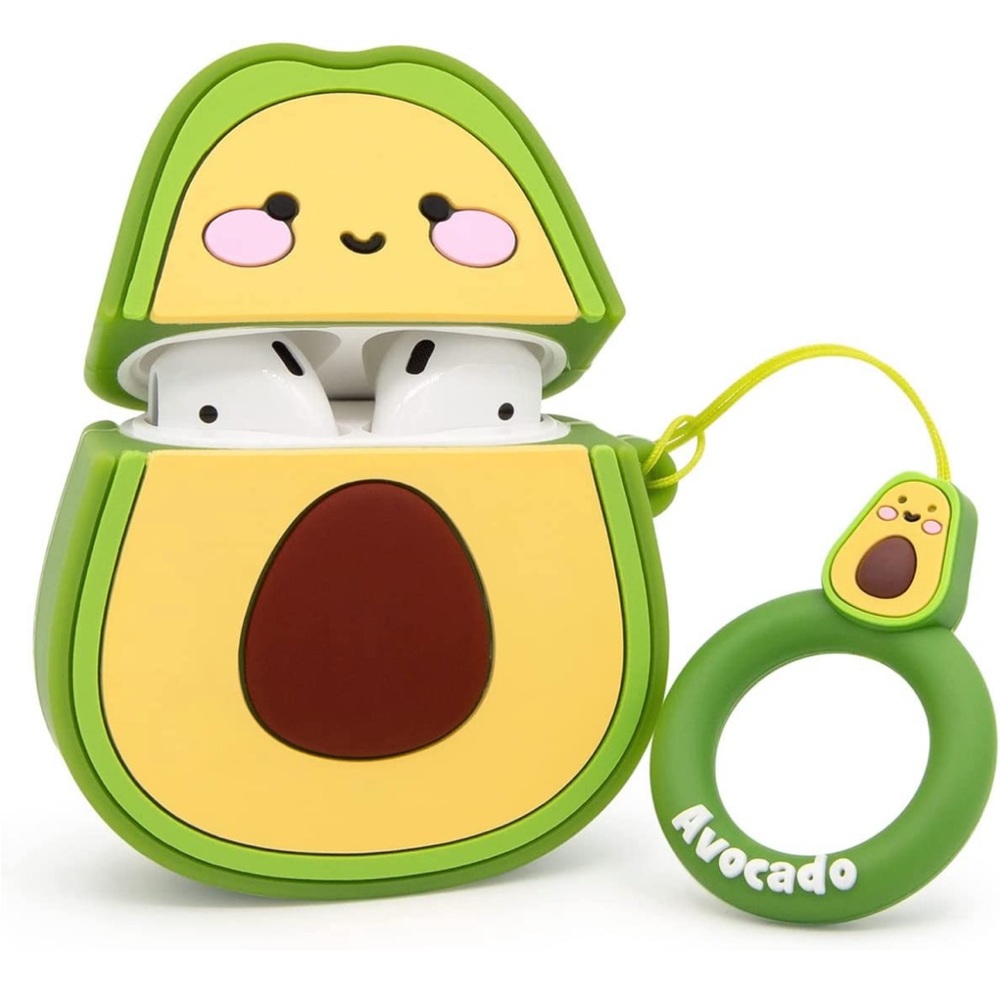Avacado Silicone AirPods 2 Case- for AirPods 1st Generation, 2nd Generation